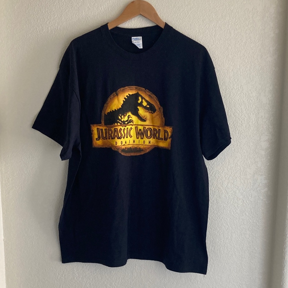 Jurassic World Dominion Black T-Shirt Size XL